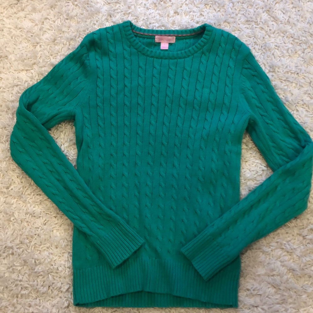 Lilly Pulitzer Cable Knit Sweater - S